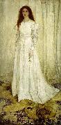 James Abbott Mcneill Whistler Symphony in White, Sweden oil painting artist